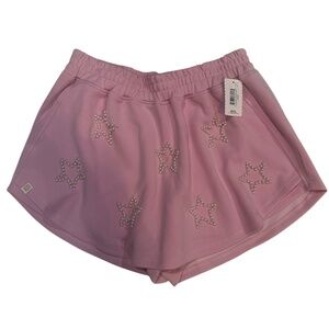 simply southern piper pink star jeweled skort